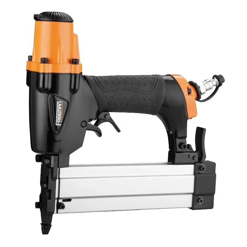 XMP635 35mm 23Ga Pneumatic Headless Micro Pinner Nail Gun with 100pcs Magazine Aluminum Alloy OEM