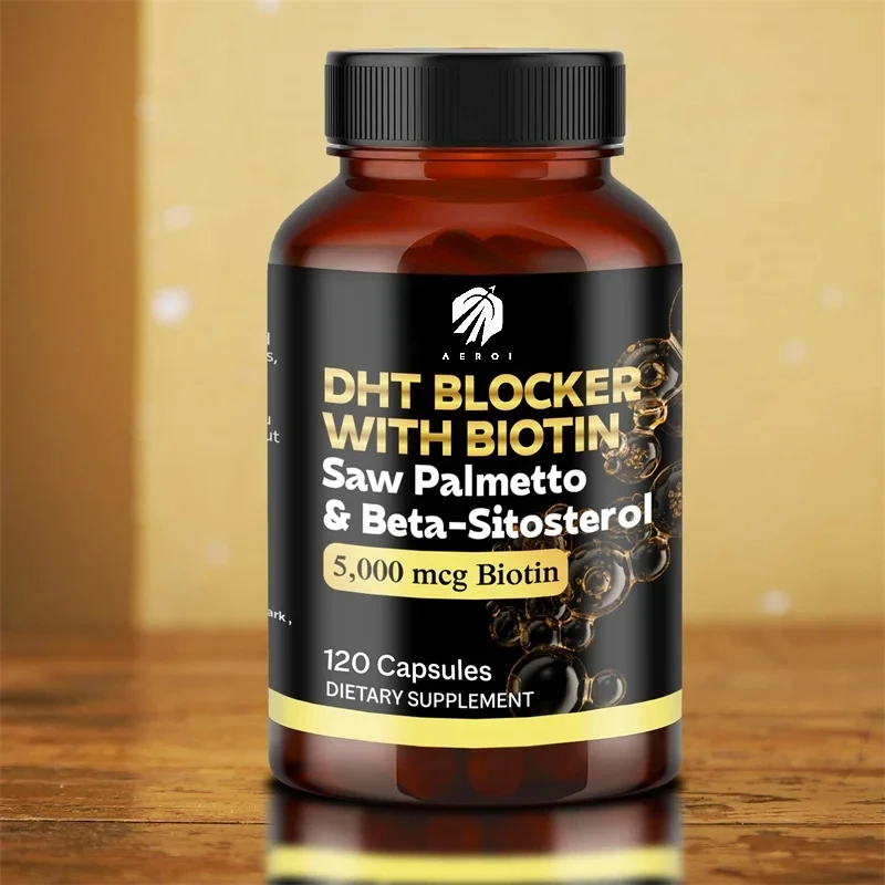

DHT Blocker for Men and Women - Promotes Hair Growth for Men & Women Helps with Healthy Urination Natural DHT Blocker