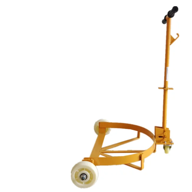 

New Steel Hand Moving Model Truck Low Tank Mechanical Oil Drum Cart with Bearing Motor Gearbox PLC-Core Components