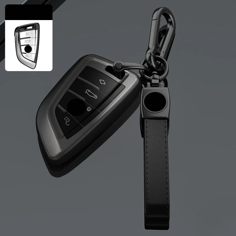 TPU Car Key Case Cover Shell For BMW i7 X7 G07 LCI iX I20 X1 U11 7 Series G70 G09 XM U06 G81 M3 2023 Protector Fob Accessories