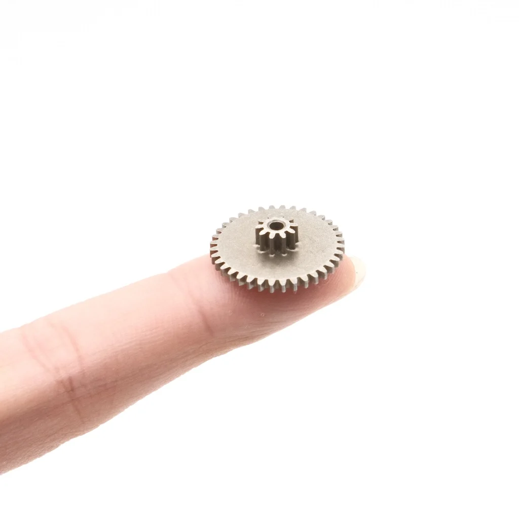 Metal Dual Gear 0.5M 10T-36T 2mm Hard Wear-Resistant For Model Making