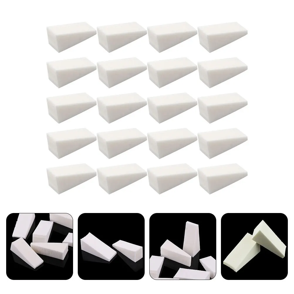 

48pcs Makeup Wedge Applicator For Gradient Gradient Nail Art Sponge Nail Art Manicure Wedges Tool