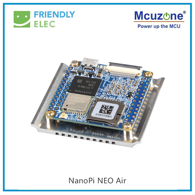 NanoPi NEO/NEO Air/NEO 2/Core/Core2/NEO Plus2 Aluminum Heat Sink with Thermal paste and Screw pitch 35.4*35.4 FriendlyELEC
