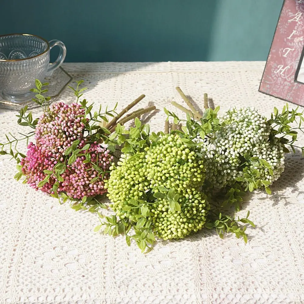 

Handmade Artificial Clove Plant DIY Exquisite Simulation Flowers Plastic Realistic Fake Flower Holiday Festival