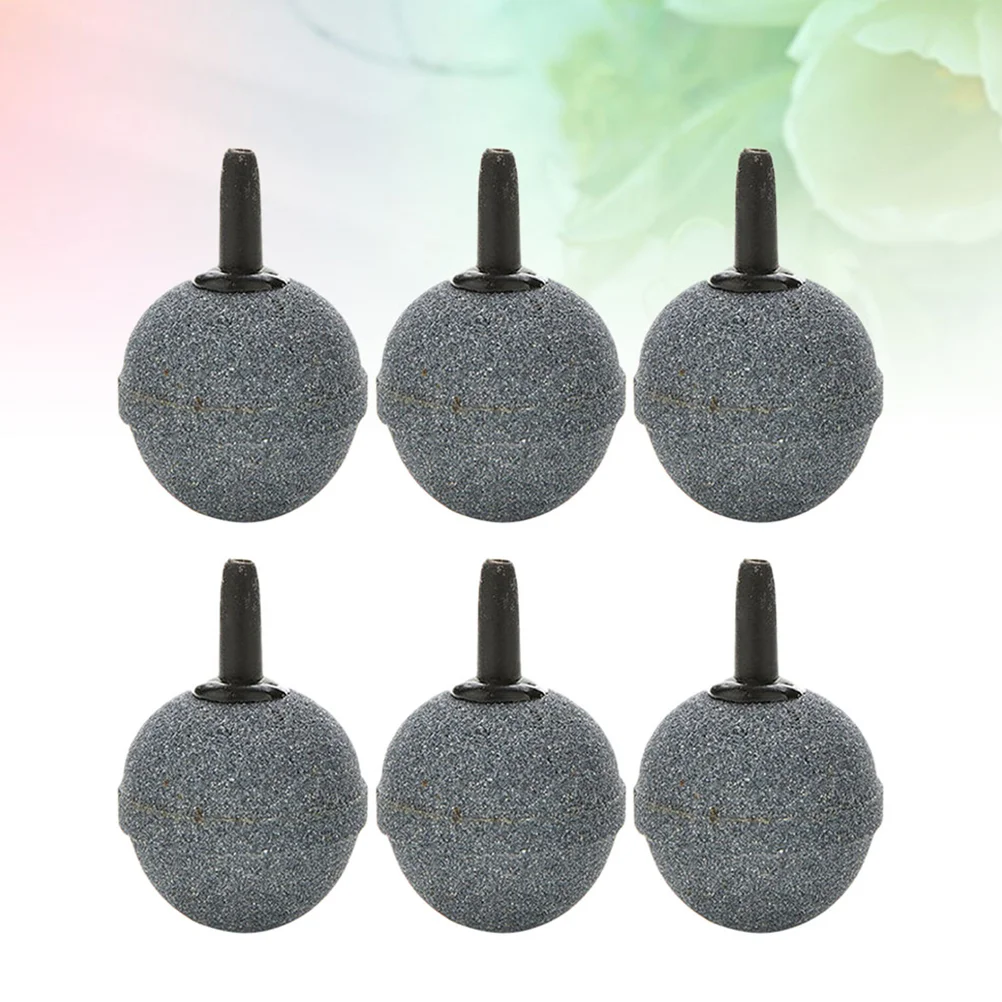 12 Pcs Fish Tank Bubble Diffuser Ventilation Bubbler Air Stone Airstones for Fishtank