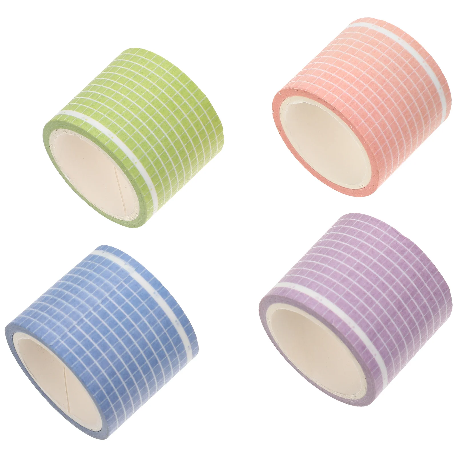 4 قطعة ملصقات شريطية ورقية إبداعية من اشي مواد سكرابوكينغ لأقنعة المخطط مذكرات ديكور أشرطة يدوية ذاتية الصنع