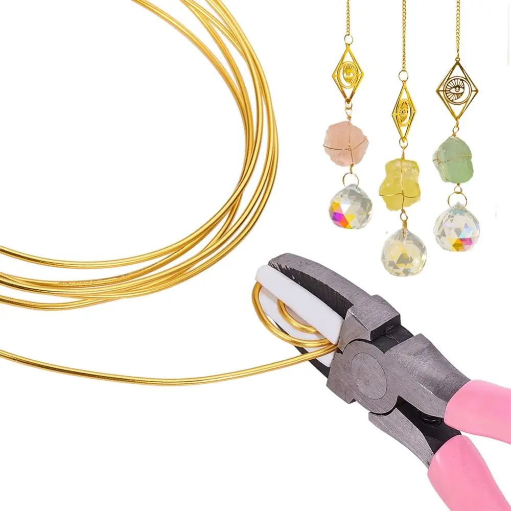 Multifunction Jewelry Pliers Pink Non-slip Handle DIY Pliers Mini Easy To Use Handmade Jewelry Tools Accessory Making