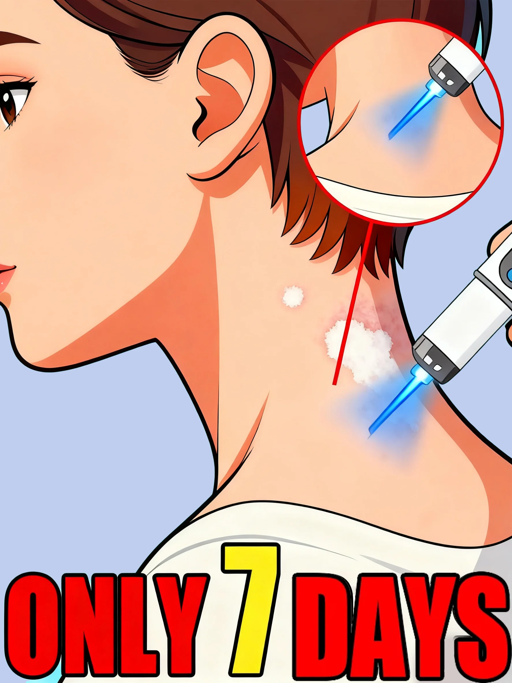 

Новая лазерная ручка с синим светом. Это не прикрывает, это начало исцеления.