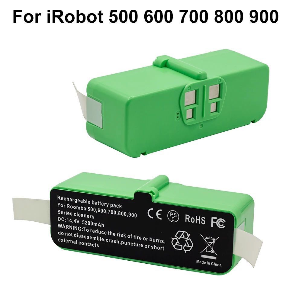 14.4V 7.0Ah Battery For iRobot Roomba Rechargeable Battery For iRobot Roomba 500 600 700 800 900 595 620 650 780 890