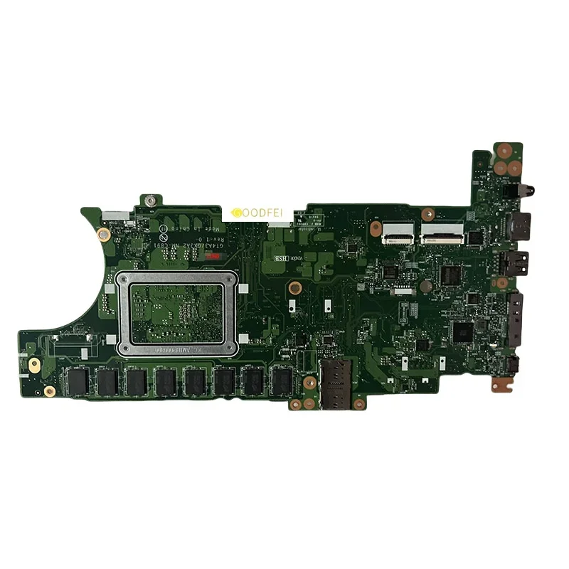 5B20Z45811 For Lenovo Thinkpad T14s X13 Laptop Motherboard NM-C891 GT4A3 GX3A2 I7-10510U 16G UMA Mainboard 100% test work