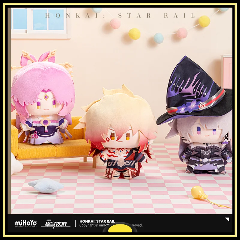 

Honkai Star Rail Standing Posture Doll Dr. Ratio Yomi Aventurine Mydei Q-version Doll Birthday Peripheral Products Original