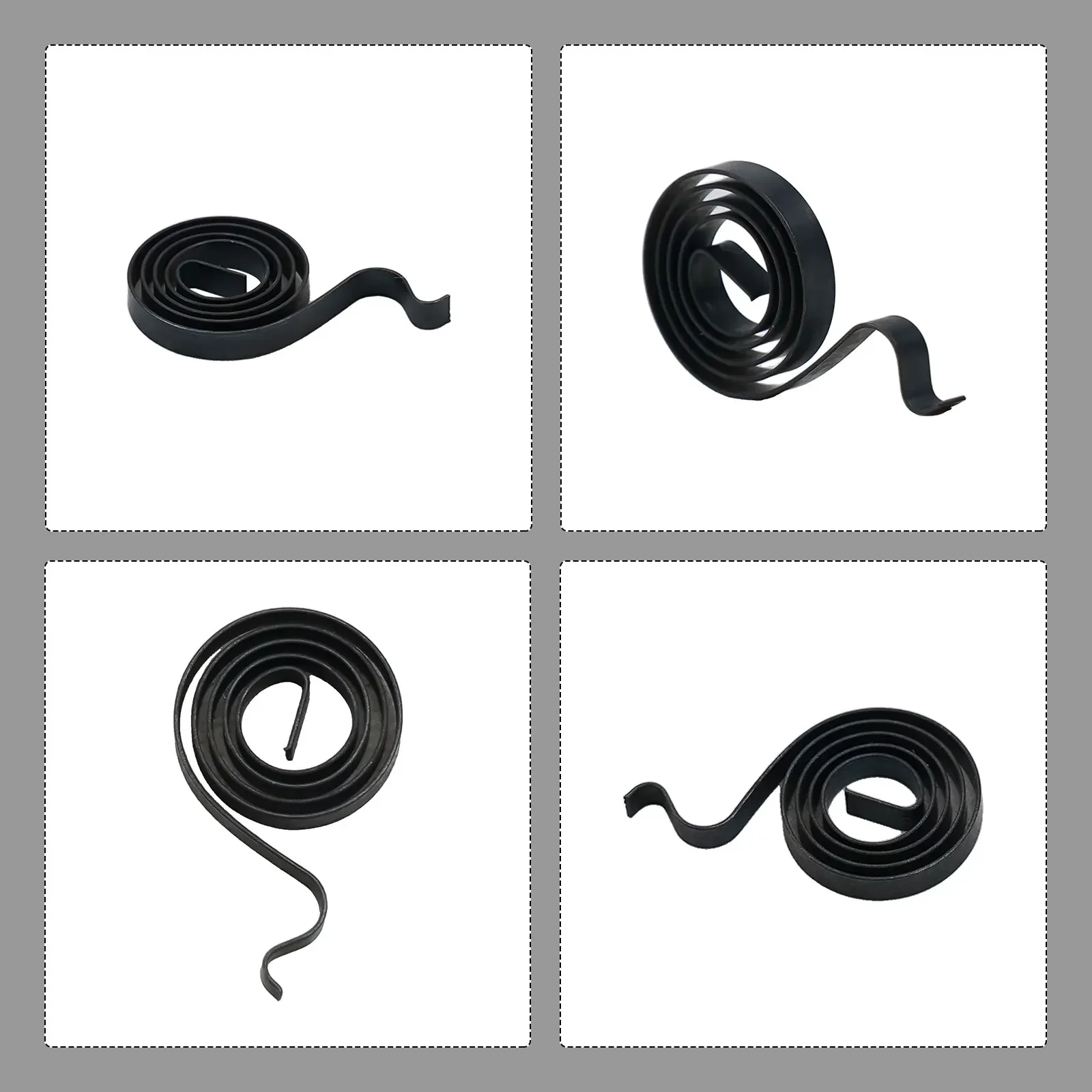 4 Pack Carbon Brush Holder Springs for Bosch GWS 6100 Angle Grinder Compatible Spare Parts Metal Material for Bosch Power Tools