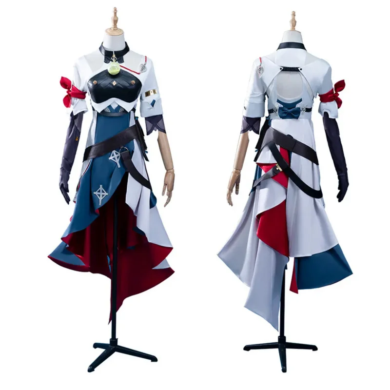 Natasha Cosplay Honkai Star Rail Natasha Cosplay Costume Disguise Star Rail Natasha Dress Anime Halloween Party Fancy Dress