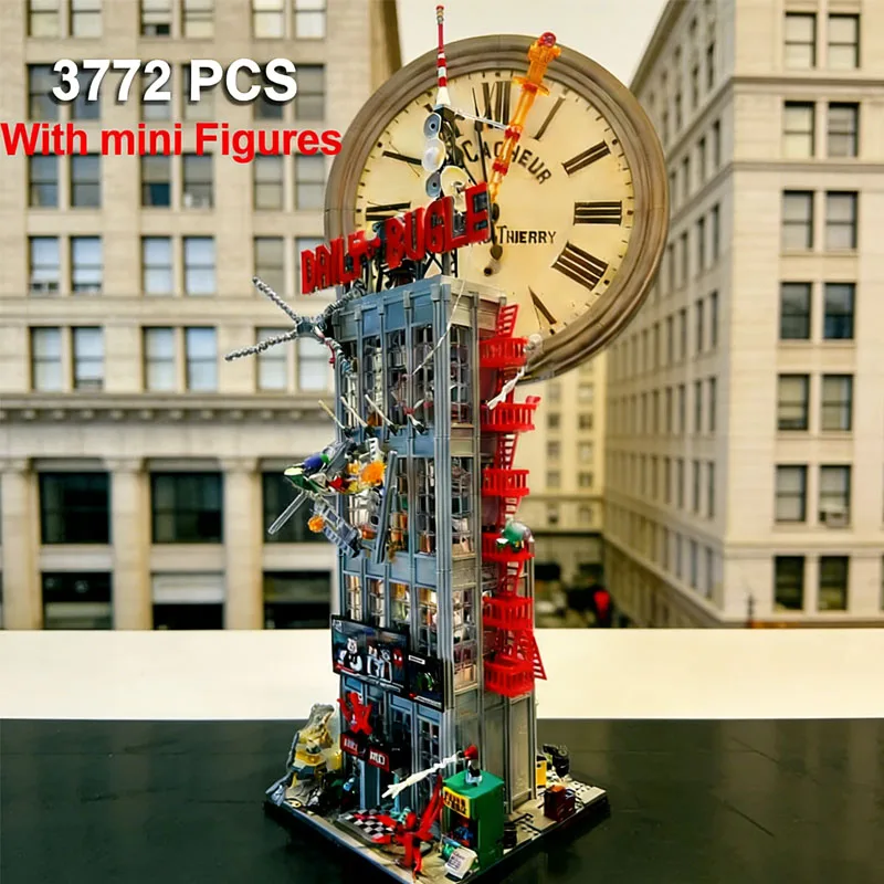 Ensembles de blocs de construction de bureau 76178, compatibles avec les particules Legoed, adaptés aux cadeaux de noël, 3772 pièces