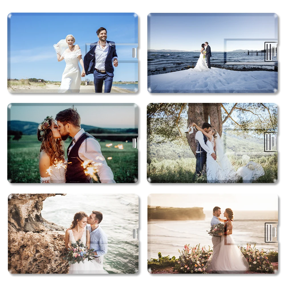 30 개/몫 라운드 USB 플래시 드라이브 128GB 스튜디오 명함 펜 드라이브 64GB 무료 컬러 인쇄 메모리 스틱 32GB 크리 에이 티브 선물