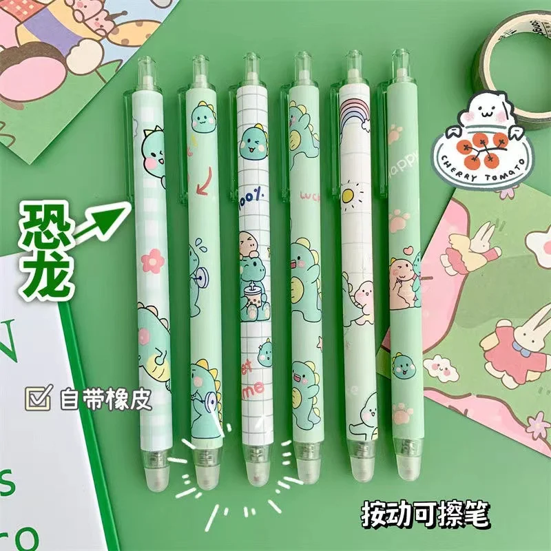 Press Erasable Pen 0.5mm Student Stationery