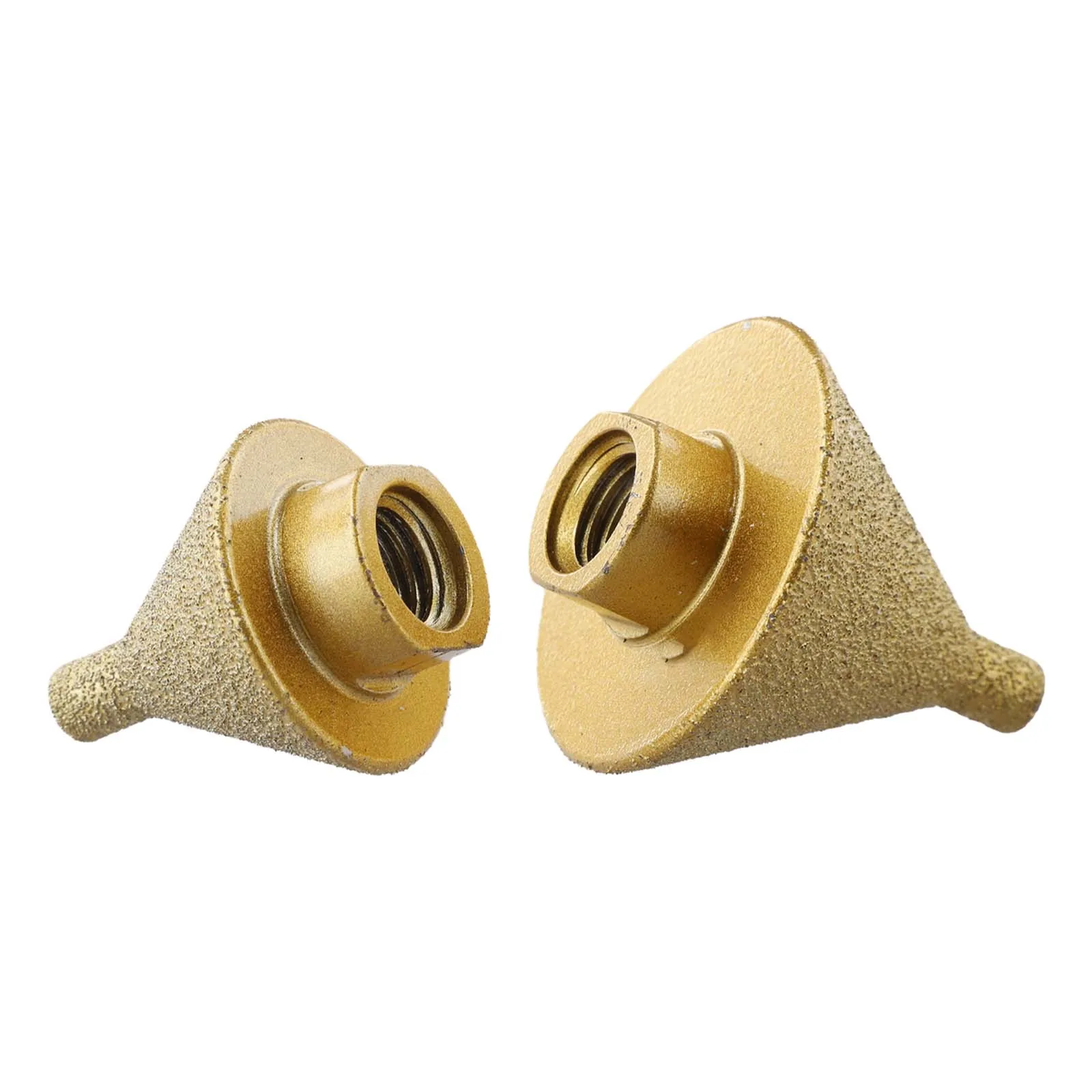 Grinding Tools For Stone Finishing Accessory Conical Grinding Tools Diamond Chamfer Bits Emery And Silicon Carbide