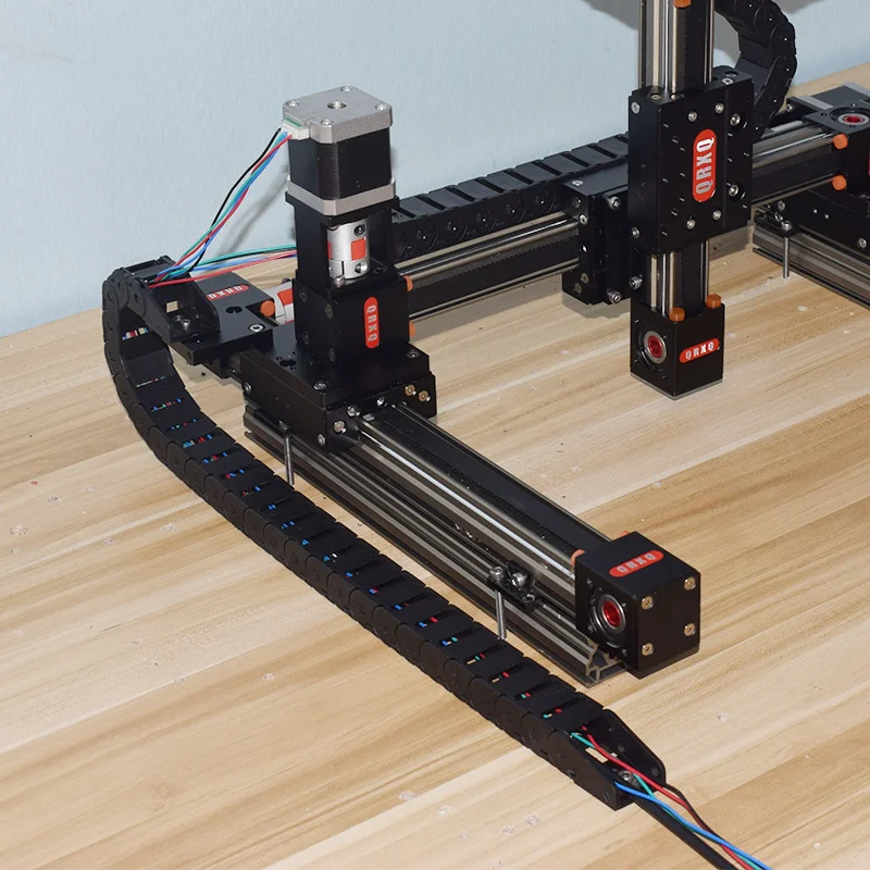 QRXQ RXP45 XYZ-L Gantry Guida a basso rumore ad alta velocità Guida a doppio binario Guida lineare attuatore lineare CNC di precisione