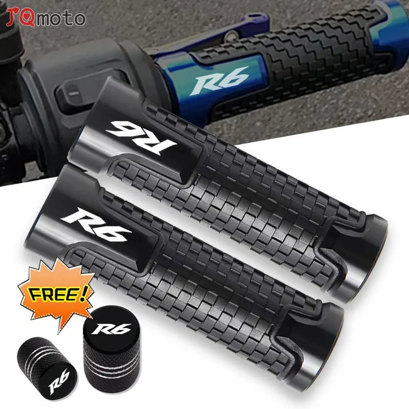 

For Yamaha YZFR6 YZF-R6 YZF R6 R6S 1999-2015 7/8 "Motorcycle Accessories Non Slip Handlebar Grip handle bar CNN Motorbike grips