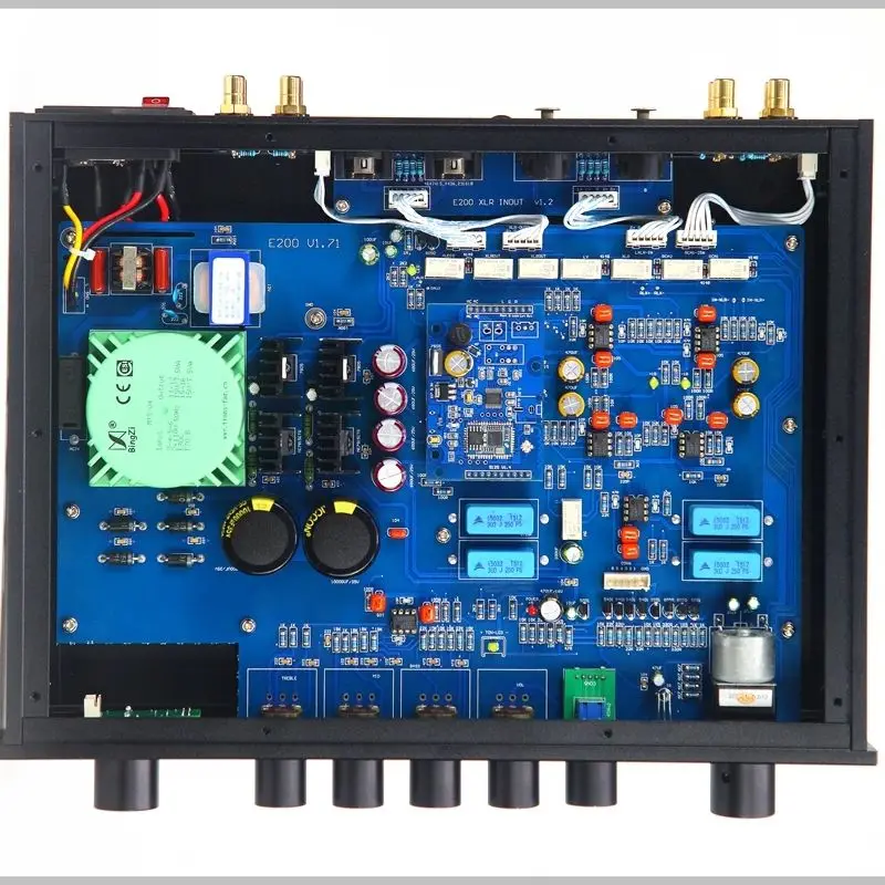 E200 preamplifier high fidelity HiFi audiophile fully balanced preamplifier