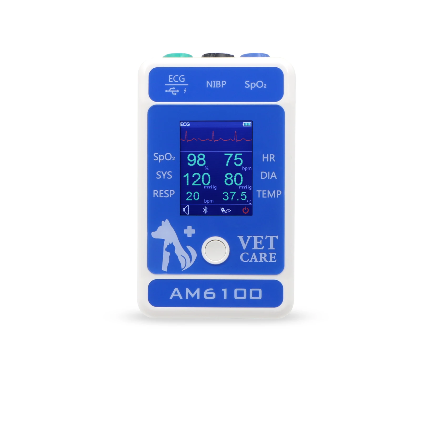 BERRY AM6100 Free APP Data Transmit Veterinary Monitor Vet Monitor Pet Monitor