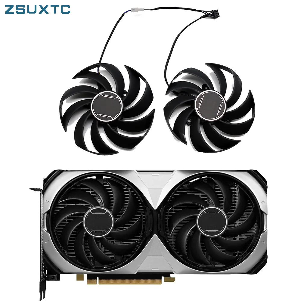 

95MM PLD10010S12HH RTX4070 GPU fan for MSI games GeForce RTX 4070 4070Ti super Ventus 2X graphics card cooling Fan