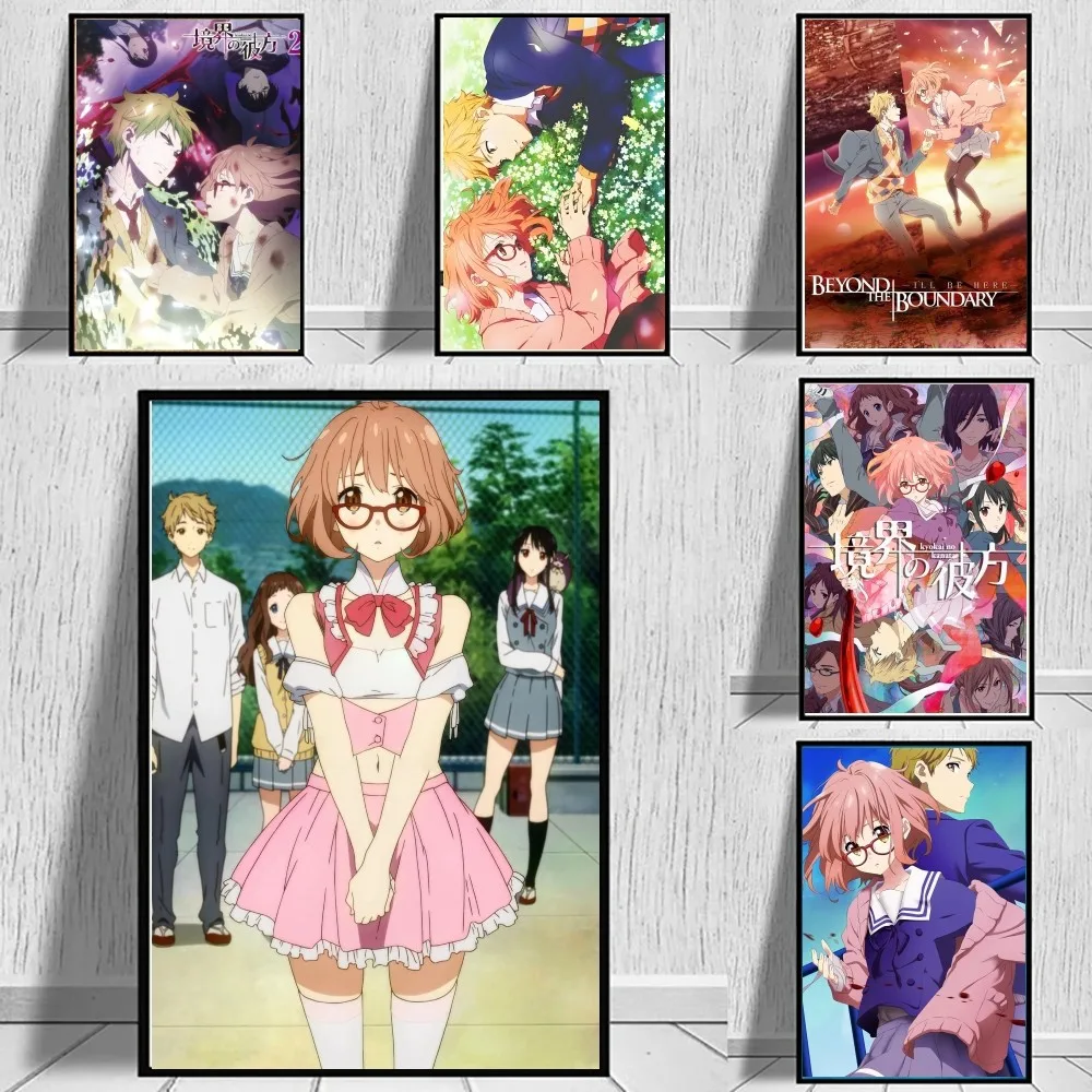 Anime Beyond The Boundary Poster Wall Art Home Decor Room Decor Digital Painting Living Room Restaurant Kitchen Art