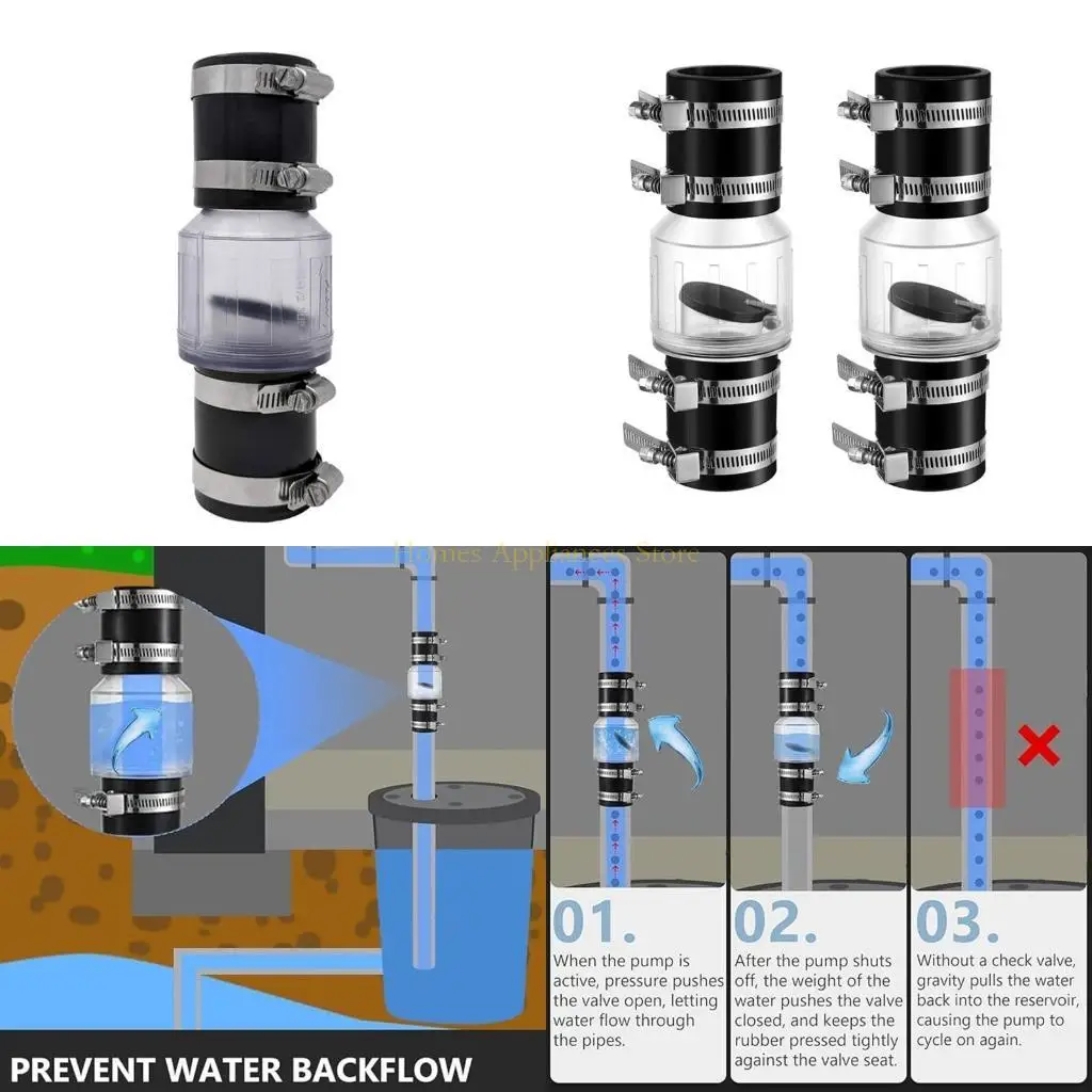 D0AB Effective Check Valves Safeguards Equipment Quiet Check Valves Plastic Material