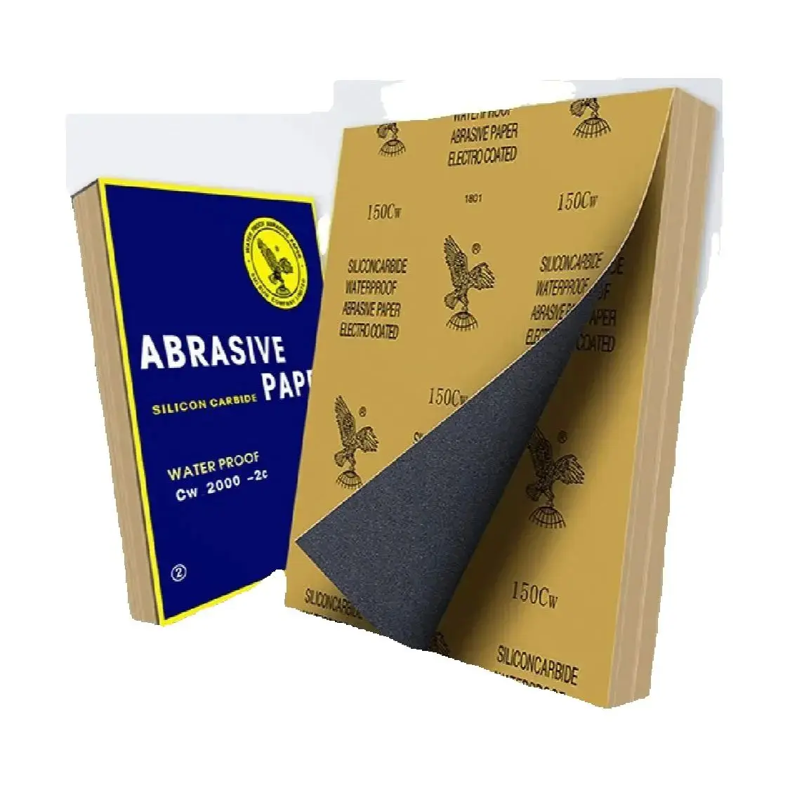 10Pcs Wet Dry Sandpaper 60-2000 Grit Sanding Paper Abrasive Tools Sand Paper 60 100 180 220 400 500 600 800 1000 1200 1500 2000
