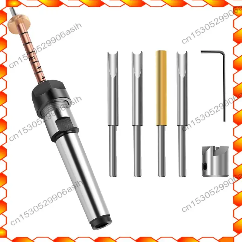 -AT52 Pen Making Kit Pen Shaft And Pen Holder Trimming Set Wood Turning Mandrel For Making Pen Woodworking Lathe Accessories