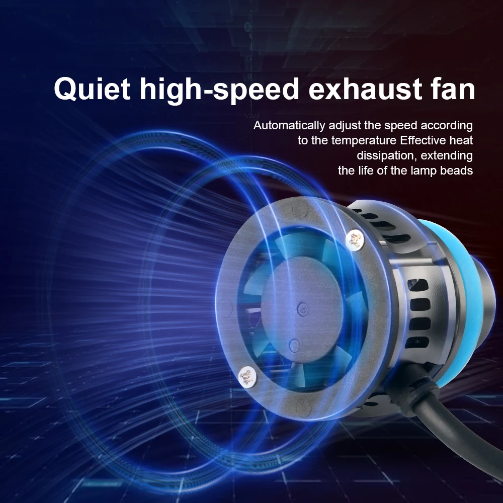 2PCS Laser Lens H7 Led Fog Light Bulb H11 Led Fog Lamp 9005 HB3 9006 HB4 CSP 8000K 6000K 3000K Turbo Fog Light For Car 12V 24V