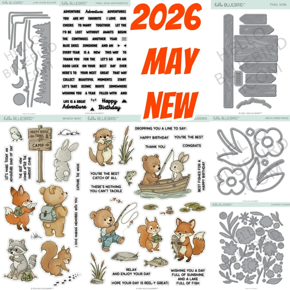 Waschbär, Hase, Bär 2026 Neue Metall-Stanzformen für DIY Scrapbooking, Bastelarbeiten, Fotoalbum-Vorlage, handgemachte Dekoration