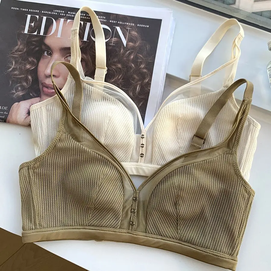 New Sexy Lace Bralette Bra Women Underwear Push Up Bra Untra-thin Comfortable Breathable Brassiere Plus Size Women Lingerie