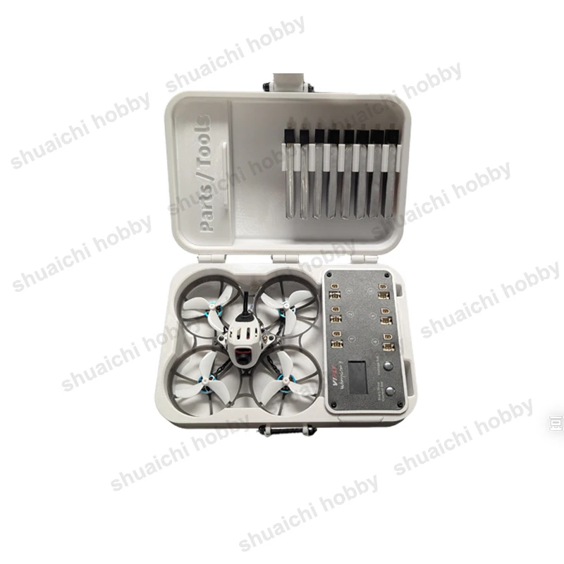 Boîte de rangement pour Drone FPV, 1 pièce, étui de rangement Portable, grand Volume, Anti-perte, pour chargeur de batterie BetaFPV Meteor 75 Pro