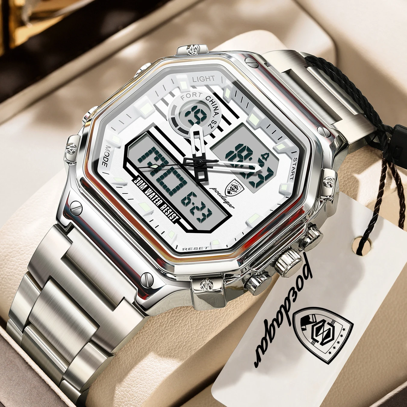 POEDAGAR Functional Men Wristw - Minute Repeater Watch ulasan dan harga