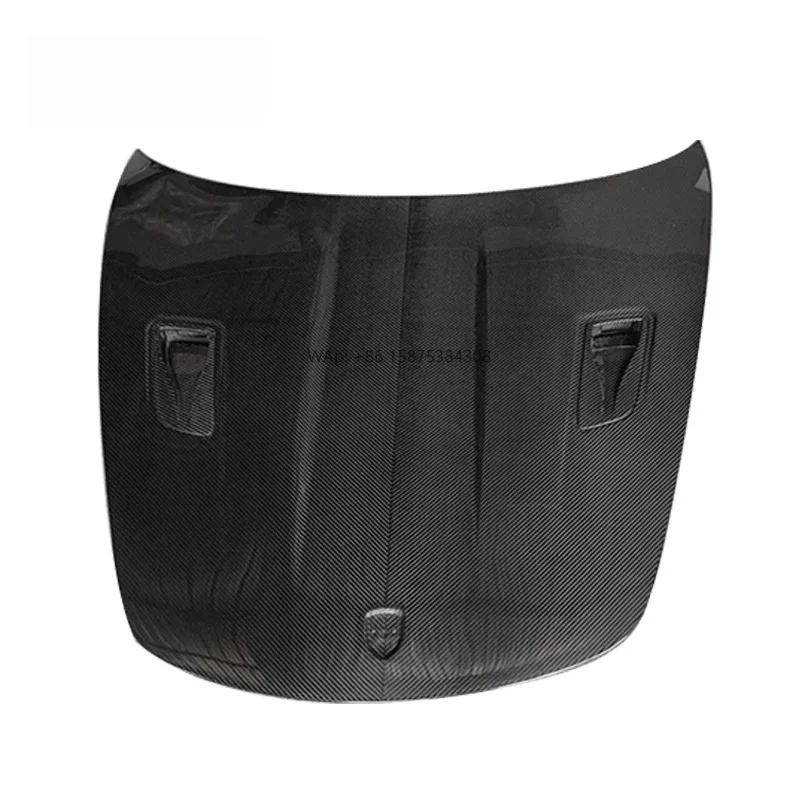 

Новый комплект кузова из углеродного волокна, сухая крышка капота двигателя для обновления GT4 Style Cayman Boxster, внешняя часть автомобиля