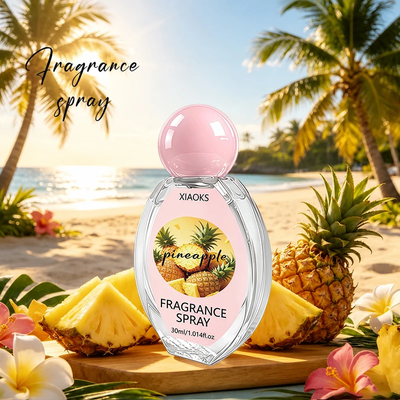 

Pineapple Fragrance Spray, Pure Pineapple Scent, Moderate Fruit Aroma That Is Not Overpowering or Irritating, Lasts for 3 Days, Instantly Eliminates Odor from the Groin and Armpits, Enhances Confidence and Attractiveness; Exclusive Fragrance Formula, Prev