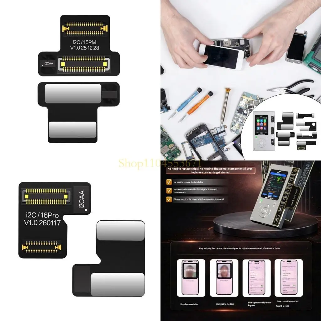 Best Seller Not Disassembly Face Identity Repair Flexible Cable for Phone Various Models