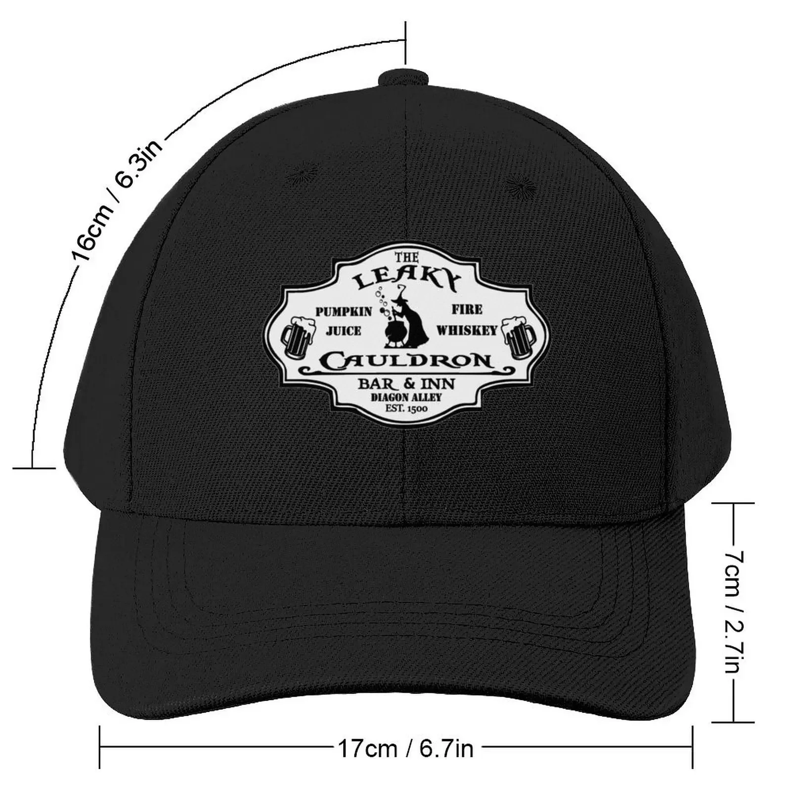 The Leaky Cauldron Bar & Inn Baseball Cap Hat Beach sun hat Elegant Women's Hats Men's