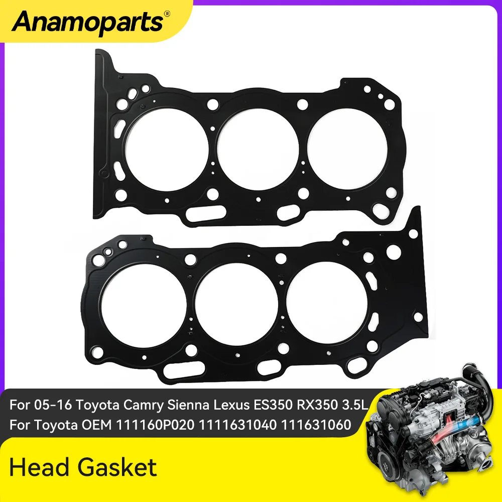 Head Gasket For 05-16 Toyota Camry Sienna Lexus ES350 RX350 3.5L 2GR-FE