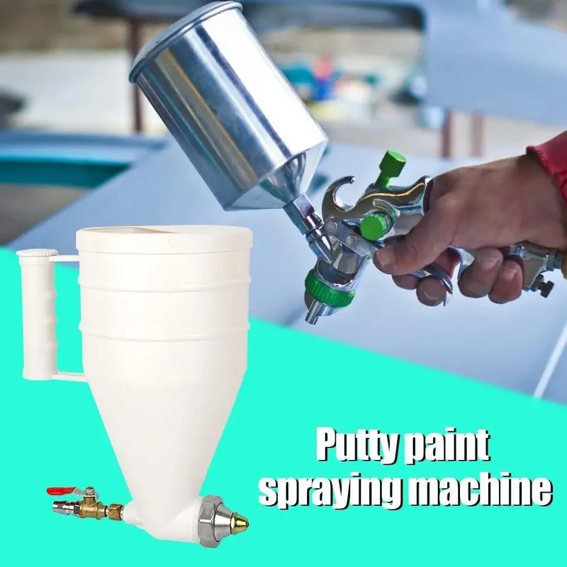 

Exterior Wall Cement Mortar Sprayer Real Stone Paint Spray Machine with Plastic Coated Power Tool