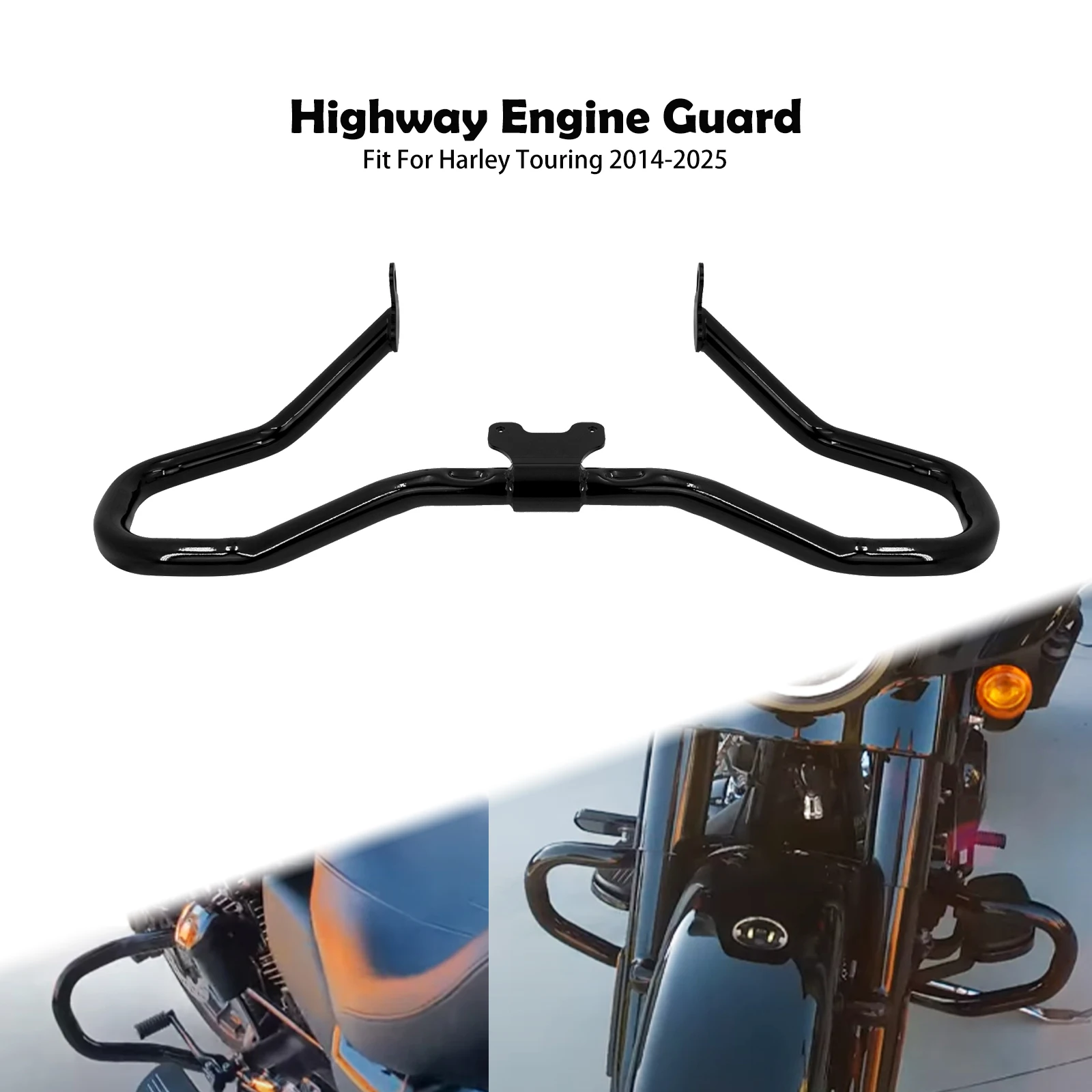 

Защитная дуга (чоп-бар) для двигателя мотоцикла Harley Touring Street Glide FLHX FLHXS Road King FLHR FLHRXS 2014-2025