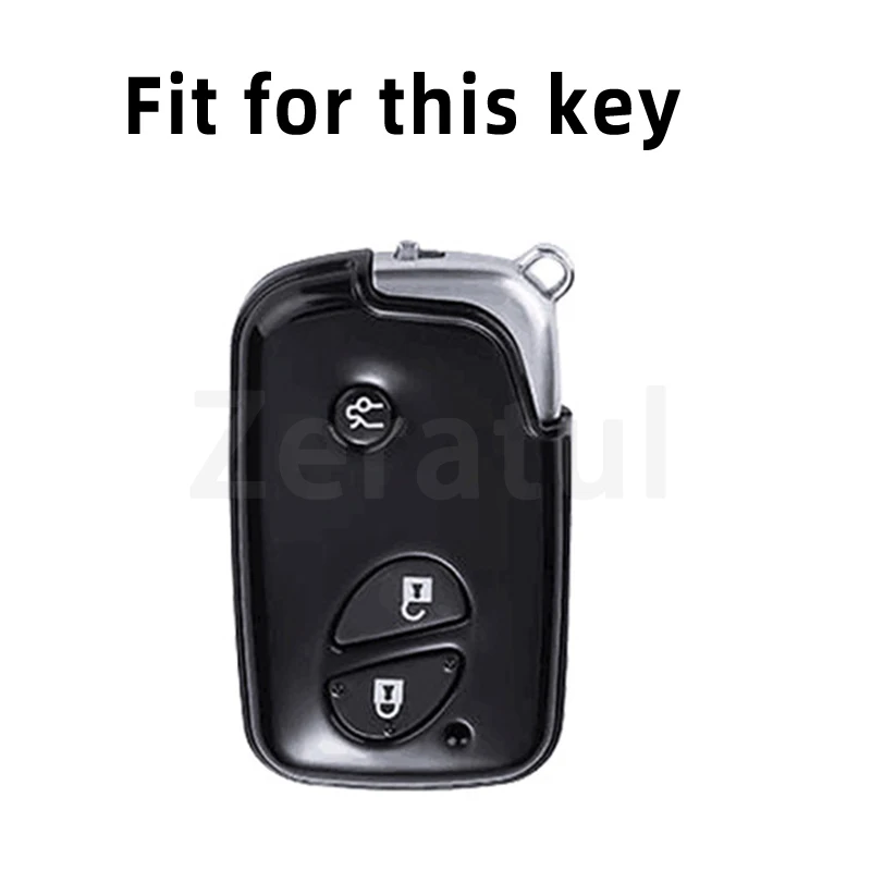 For Lexus CT200H GX400 GX460 IS250 IS300C RX270 RX350 RX300 ES240 ES350 LS460 GS300 450h Car Remote Key Case Cover Protect Shell