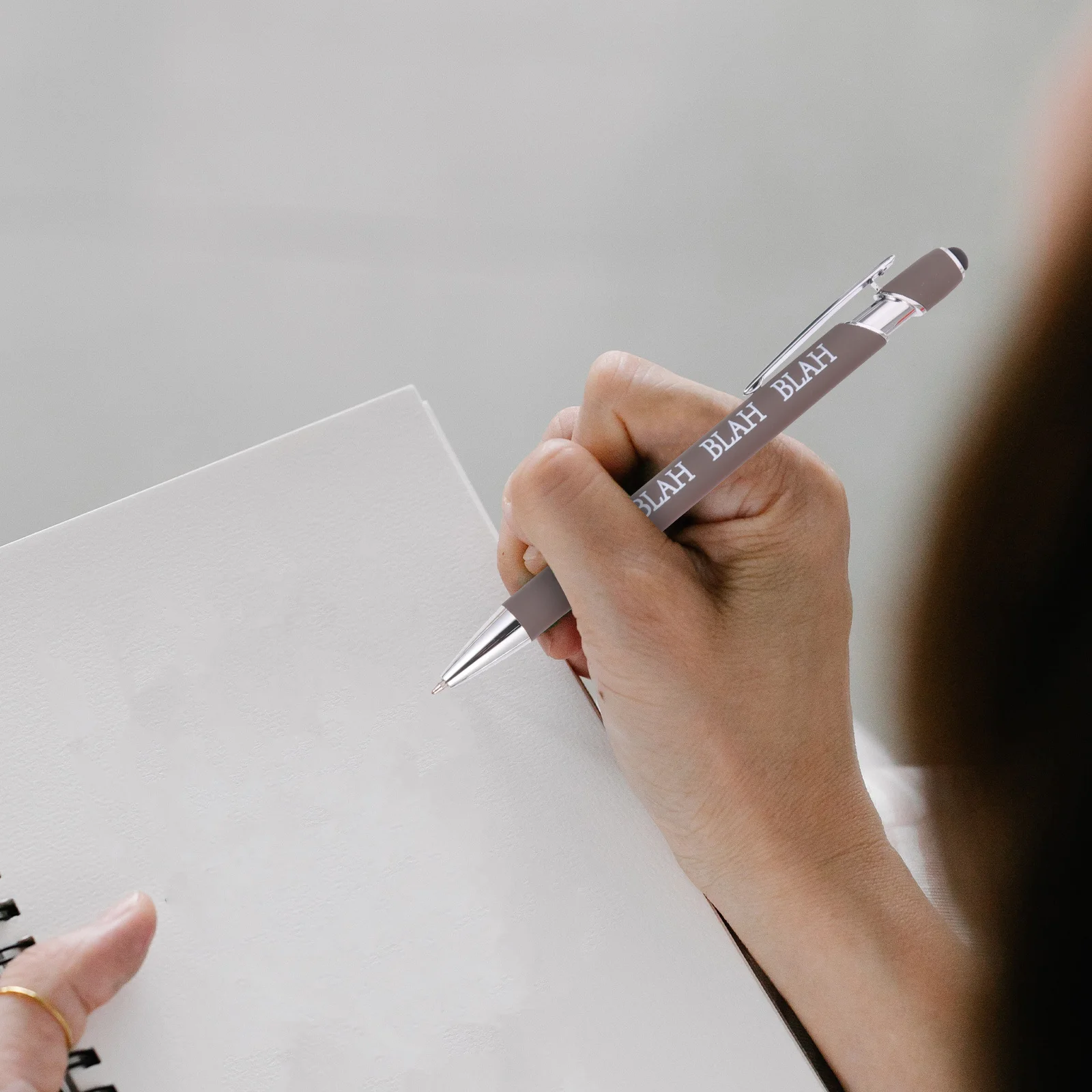 

10Pcs Motivational Slogan Pen Set Stylish Writing Stationery Ergonomic Office Home Accessories Fun Pens