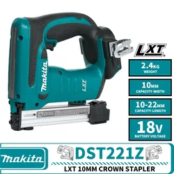 Makita DST221Z Cordless LXT 10mm Crown Stapler 18V Lithium Power Tools