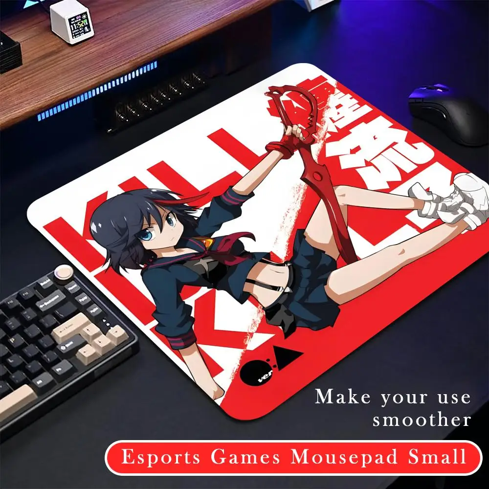 Kill L-La Kill hot blood design Mouse Pad Rubber Small mouse pad CSGOs desktop computer office keyboard e-sports ROGs game