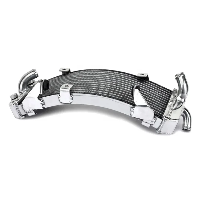 TIG Welding Racing Motorcycle Aluminum Radiator for Honda, Yamaha, Suzuki, Kawasaki, KTM, BMW, Ducati Replacement Cooling System