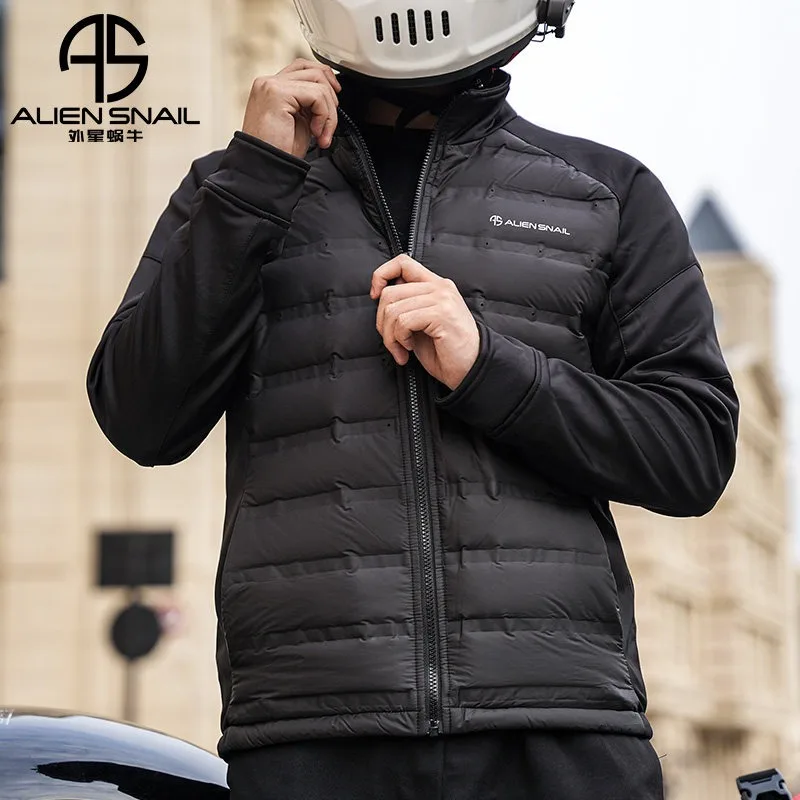 USB Electric Heating Vest Alien Snail 2026 New CE Certified Washable Winter Windproof Motorcycle Riding Warm Unisex Chaleco Moto