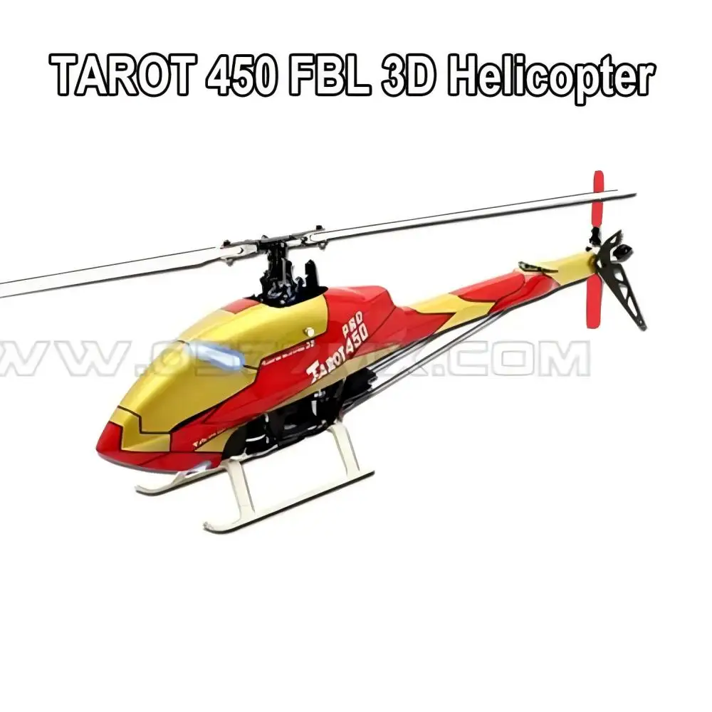 Oroginal Tarot 450 Torque Tube 3D 2.4GHz 6CH Carbon Fiber Helicopter Kit Compatible Align Trex 450 RC Helicopter