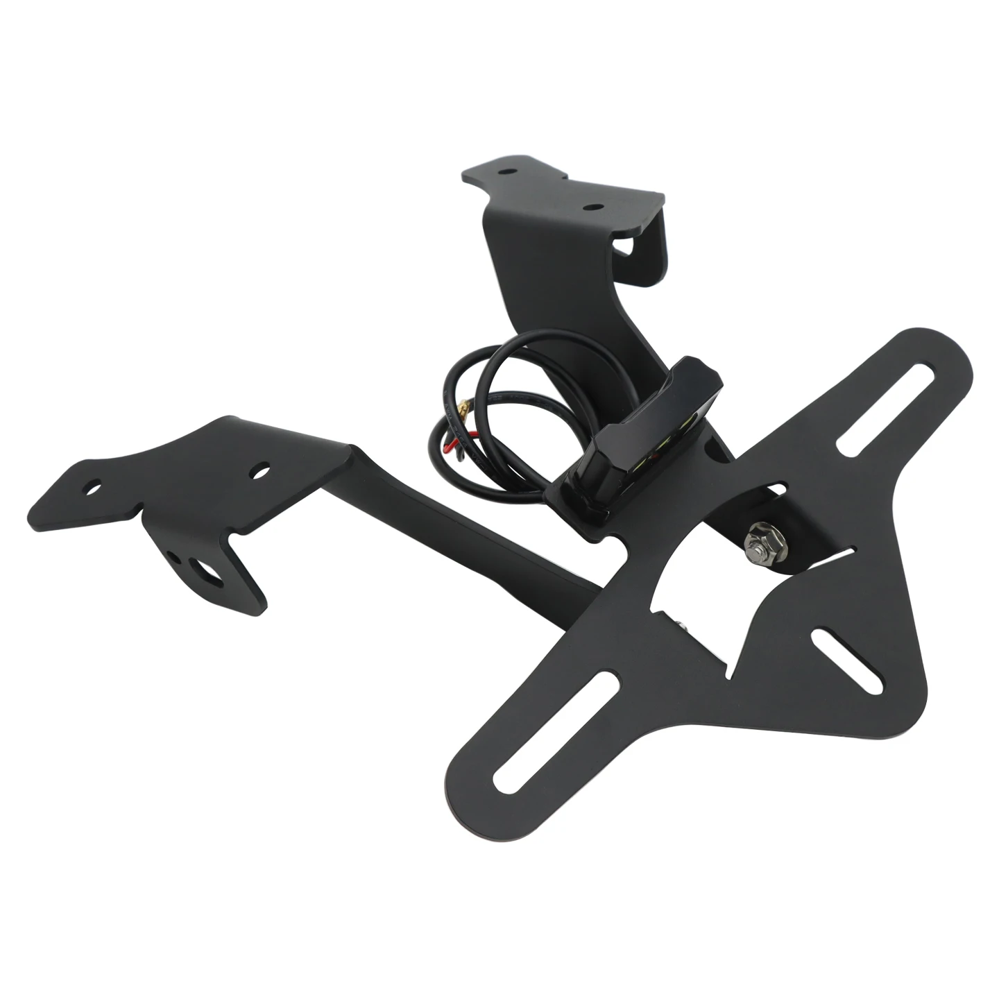 

For Chunfeng 450MT 700MT 800MT-X modified short tail license plate holder rear tail license plate folding bracket